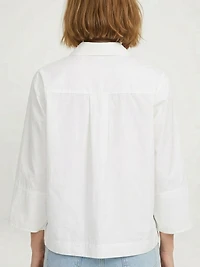 caro poplin blouse