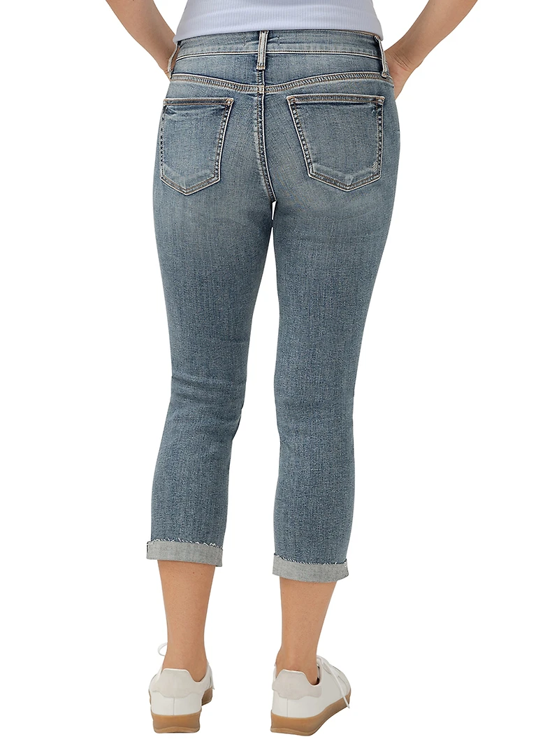 Elyse Mid Rise Capri