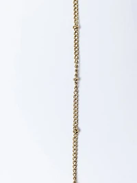helium bubble initial necklace "L"