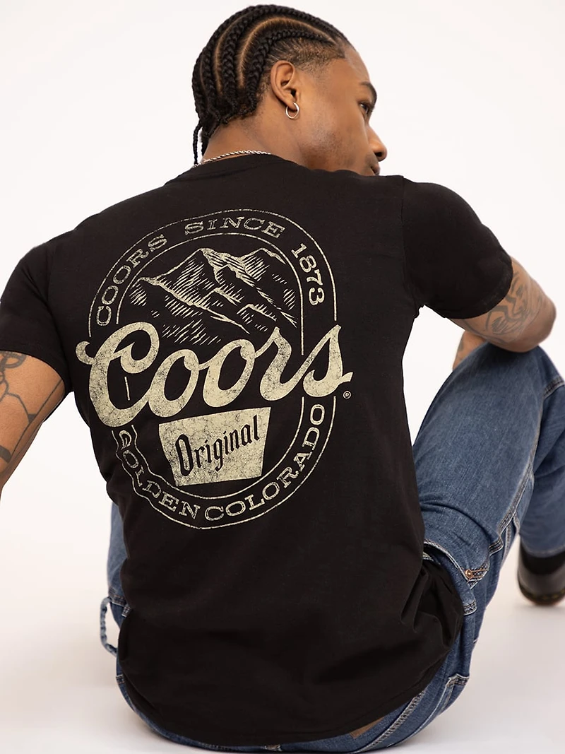 unisex coors graphic tee