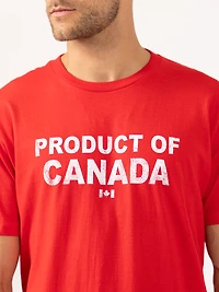 product of Canada graphic tee