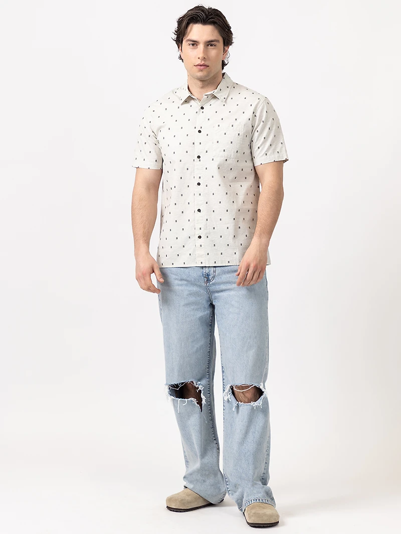 wesley dobby patterned boxy