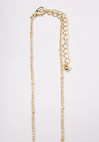 necklace with layered filigree pendant