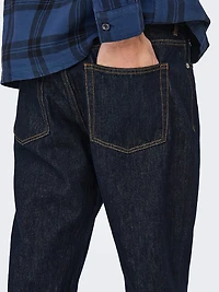 edge straight jean rinse