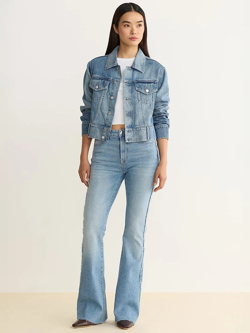 KPB cropped denim jacket