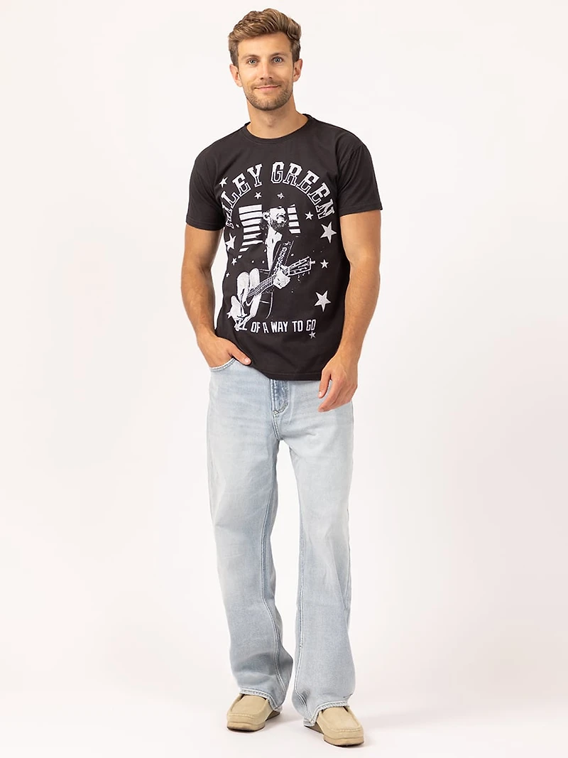 riley green graphic tee