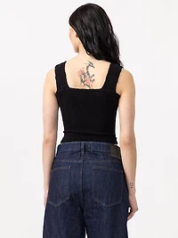 adelina square neck tank