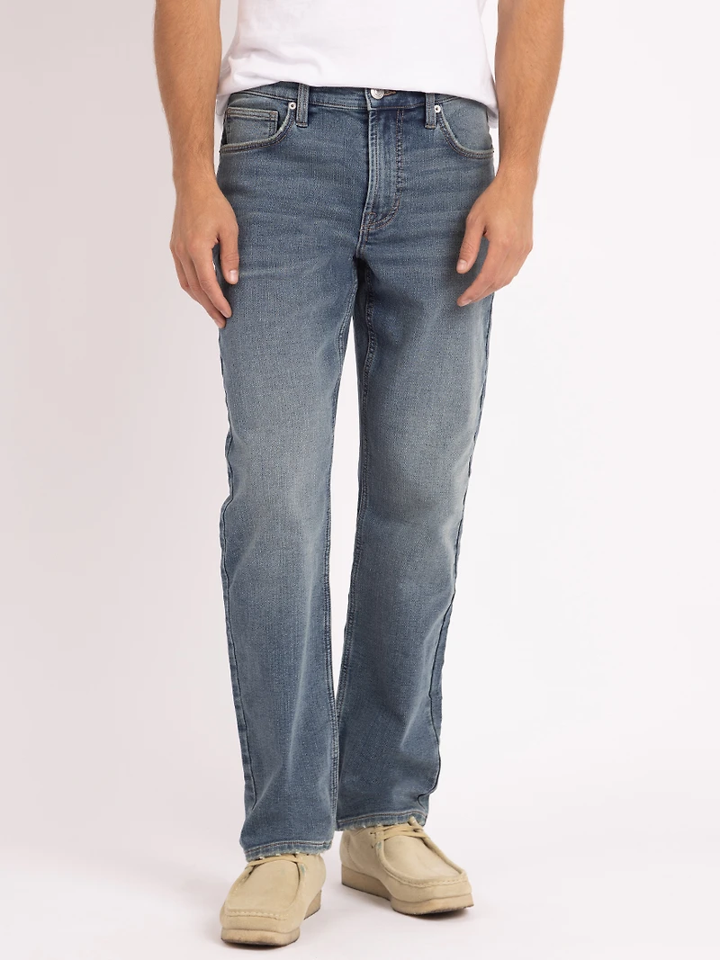 marcus classic straight knit jean light authentic