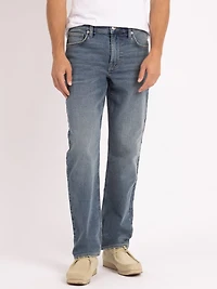 marcus classic straight knit jean light authentic