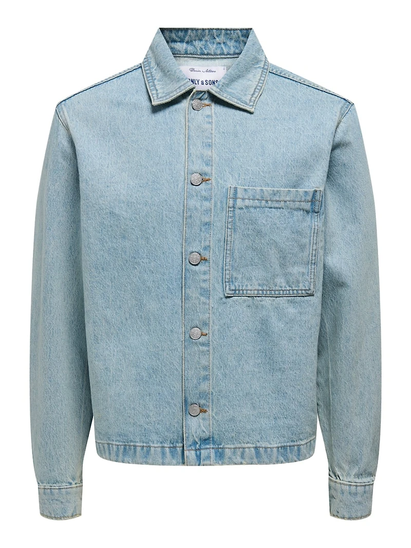sprick boxy denim jacket