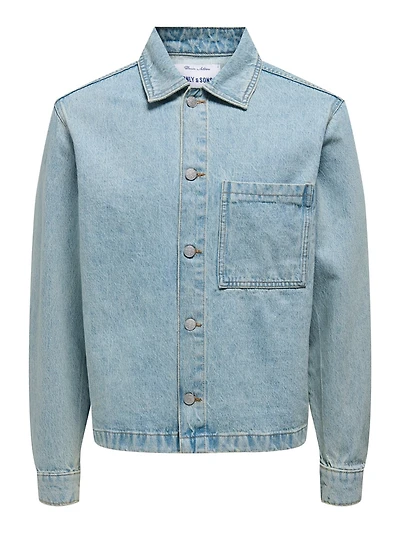 sprick boxy denim jacket