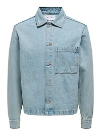 sprick boxy denim jacket