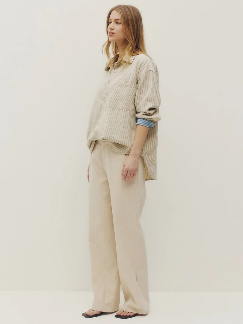 alexis linen shirt