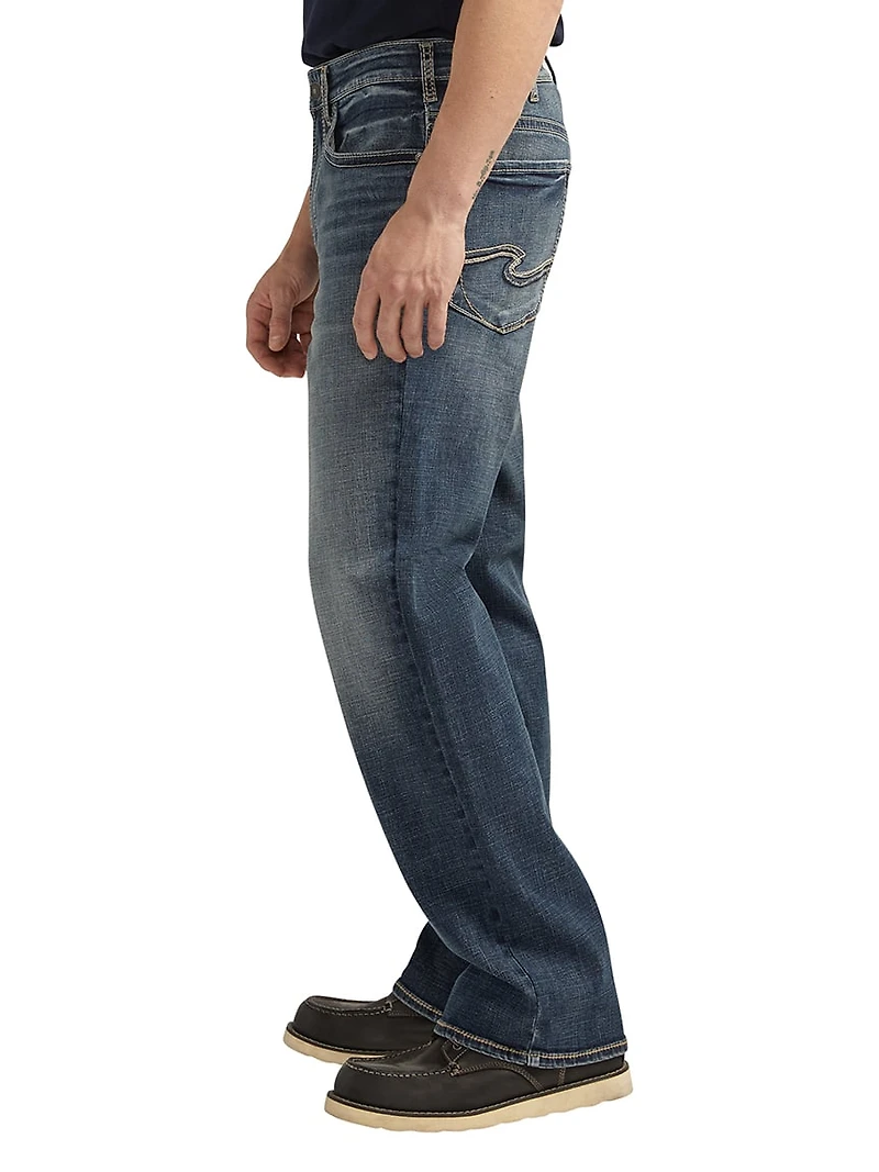 Gordie Relaxed Fit Straight Leg Jeans