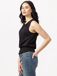 carlotta crew neck tank