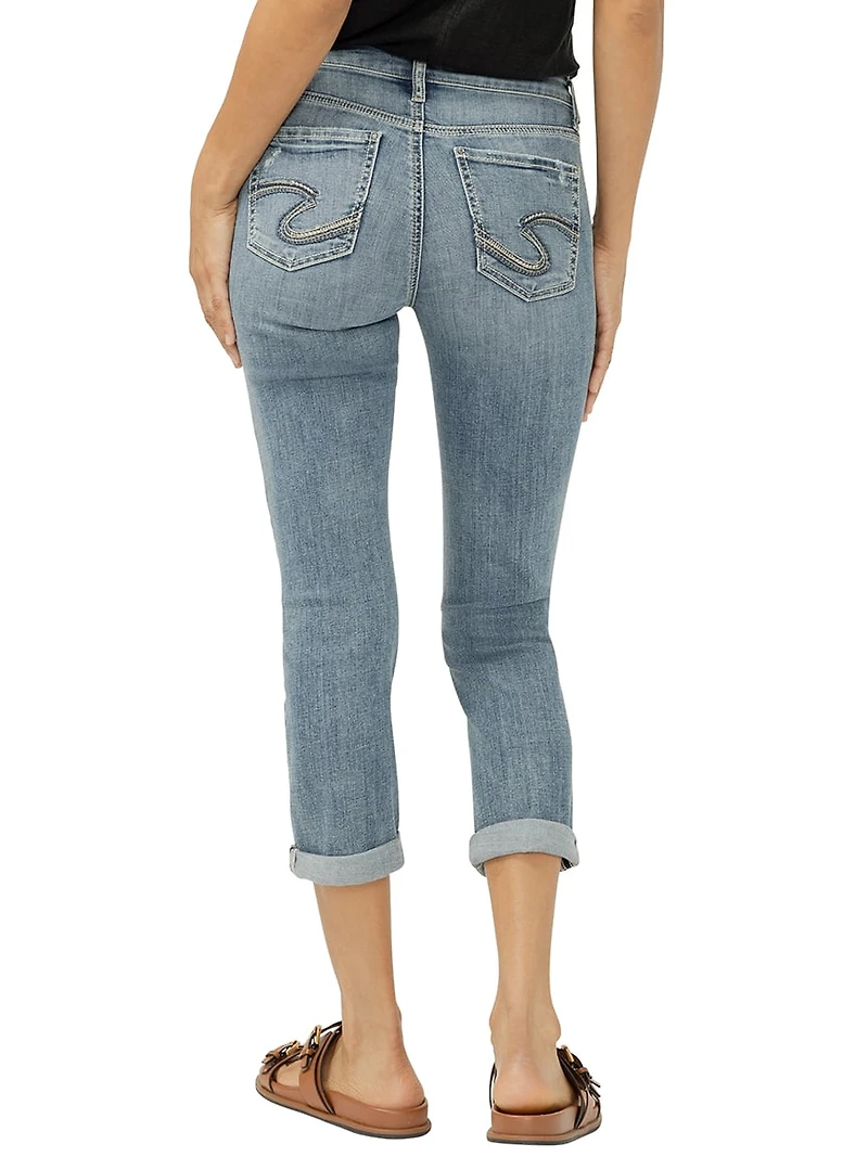 Suki Mid Rise Luxe Stretch Capri