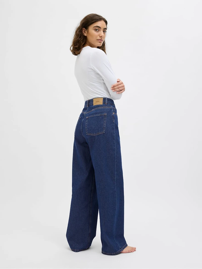tokyo wide leg jean dark authentic