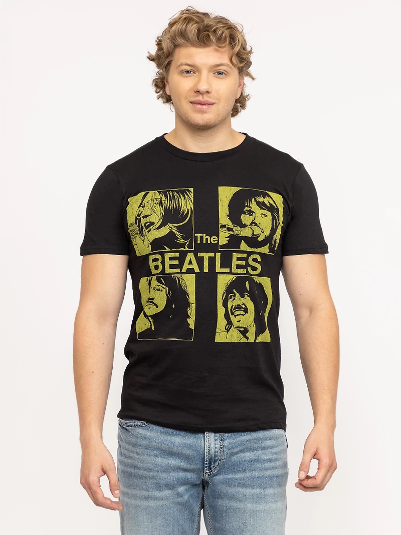 the beatles unisex graphic tee