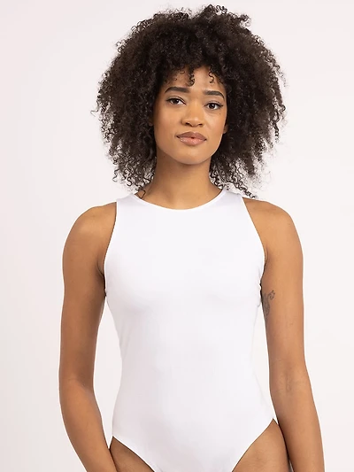 cassandra crew neck bodysuit