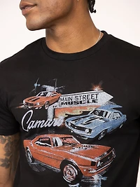 unisex camaro vintage graphic tee
