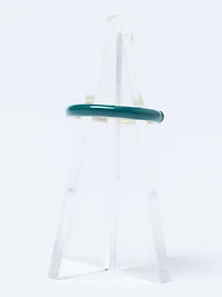 candy enamel ring forest green