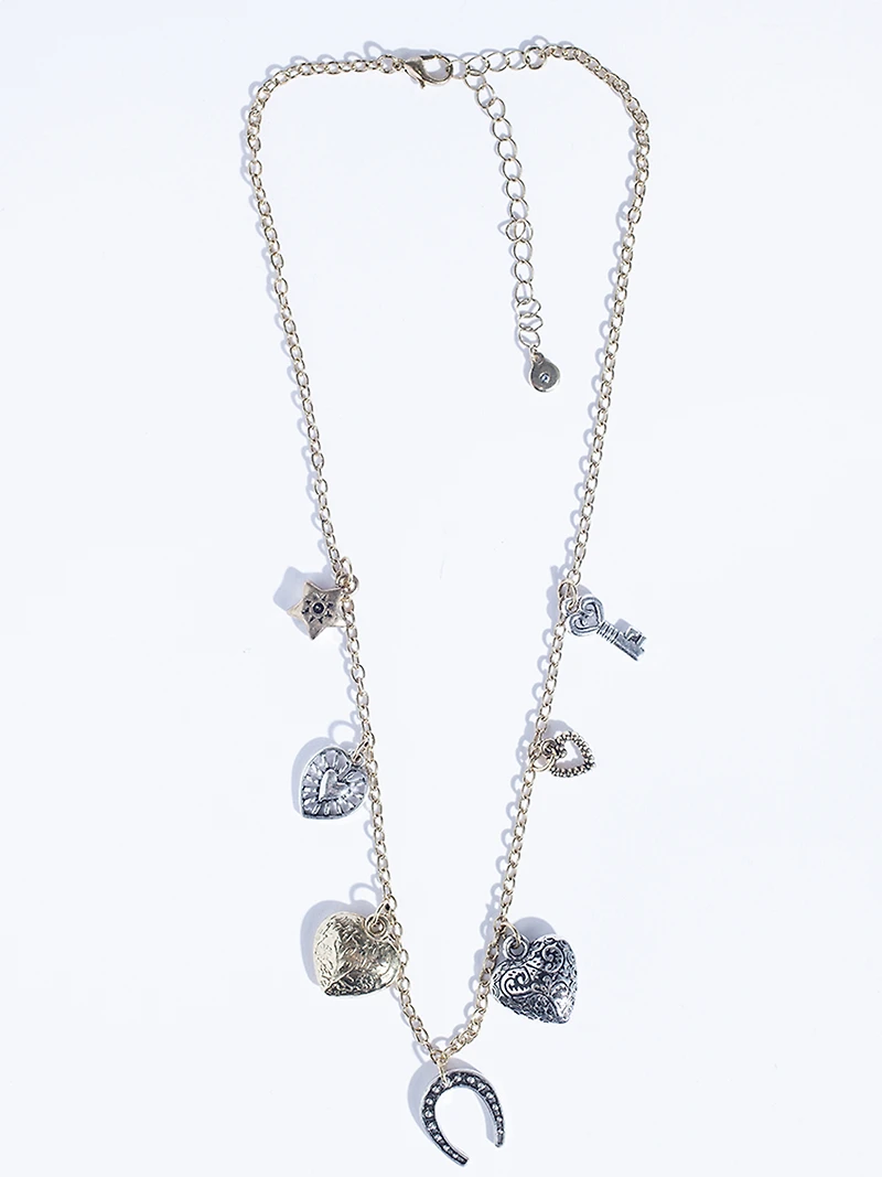 charm necklace