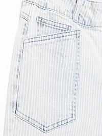 hickory stripe cropped jean light authentic