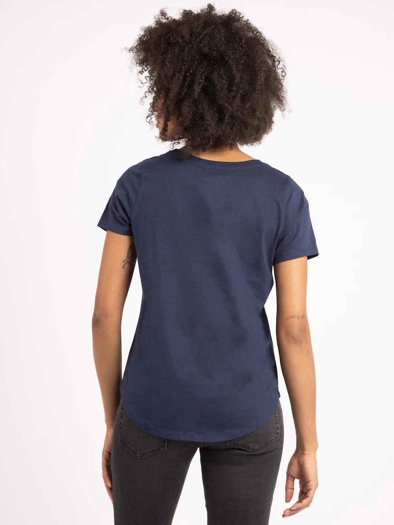 saige scoop neck t-shirt