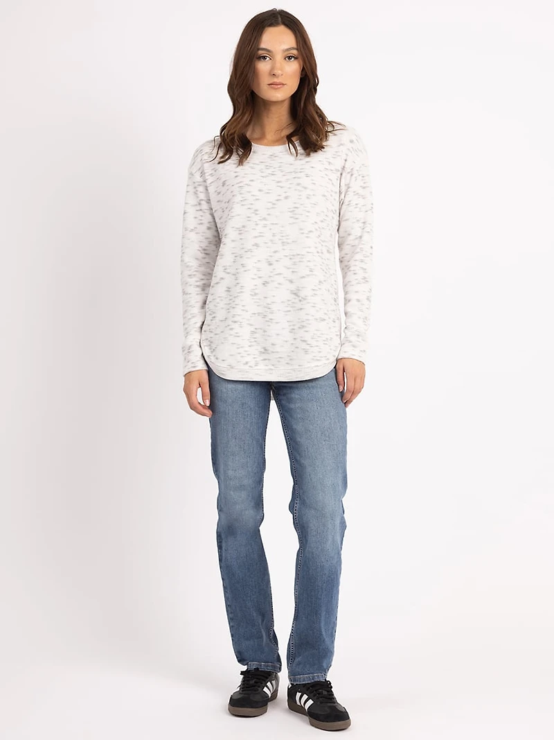 logan scoop neck top