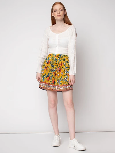 Blouse ample à manches longues