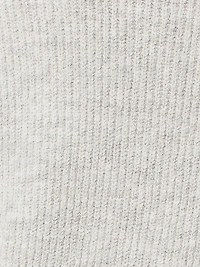 Long-sleeve ftted knit pullover sweater