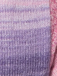 Long-sleeve semi-fitted pullover sweater
