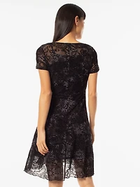 Robe midi en tricot