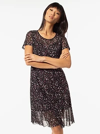 Robe midi en tricot