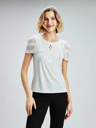 Loose short-sleeve t-shirt