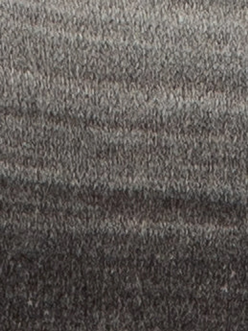 Long-sleeve semi-fitted pullover sweater