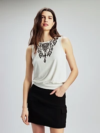 Fitted tank top