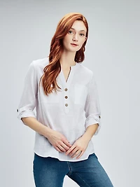 Blouse à manches longues