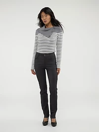 Straight fitted pant