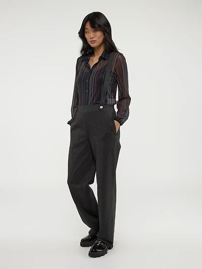 Blouse à manches longues avec boutons