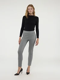 Pantalon étroit ajusté à enfiler
