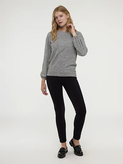 Long-sleeve loose fit t-shirt
