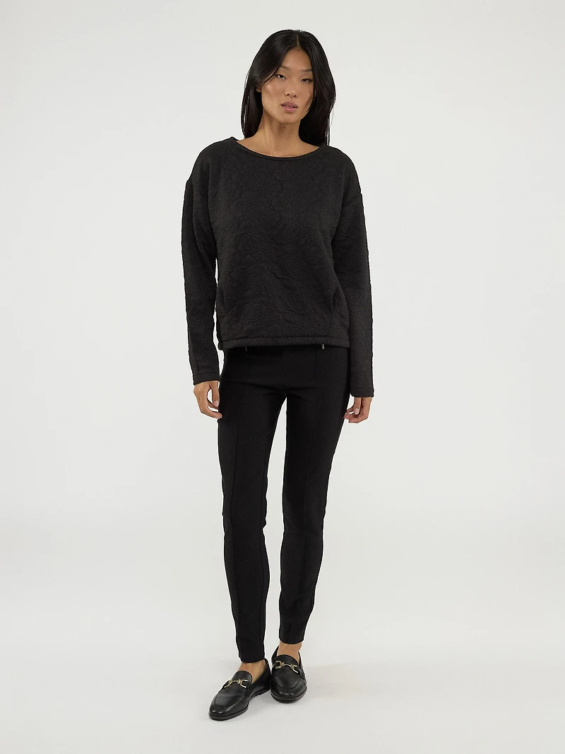 T-shirt ample à manches longues