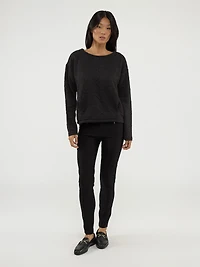 T-shirt ample à manches longues