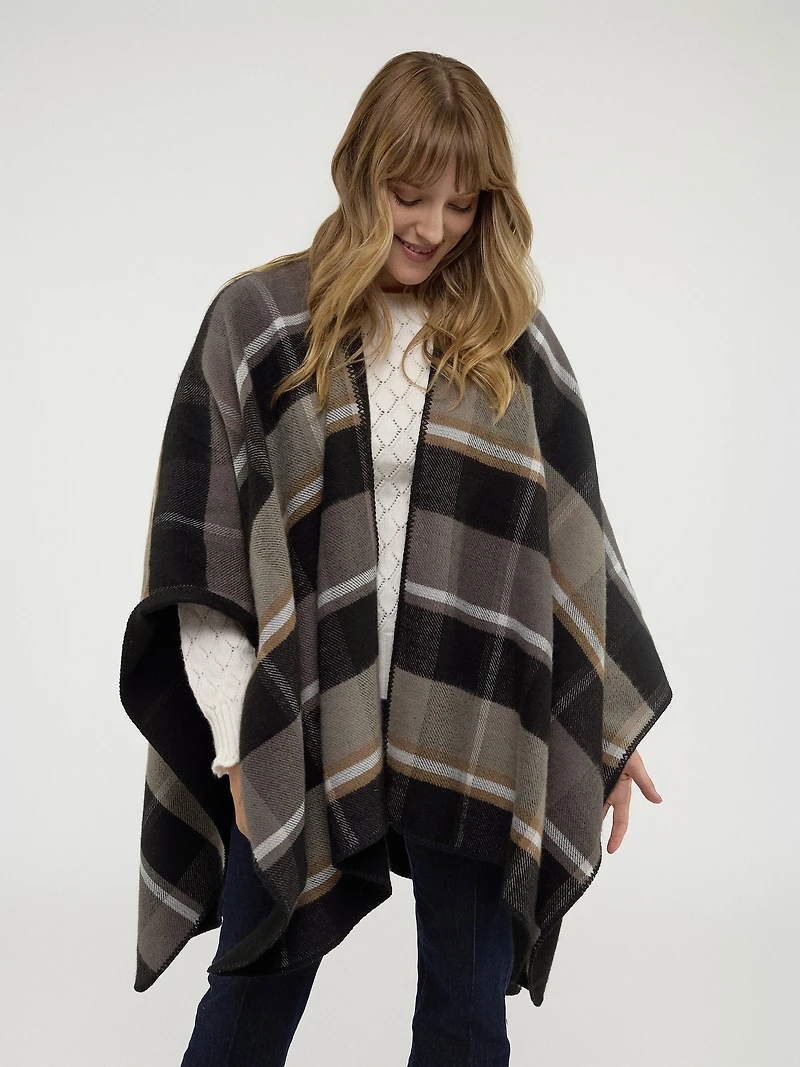 Poncho en tricot
