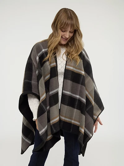 Poncho en tricot