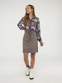 Blouse à manches longues avec boutons