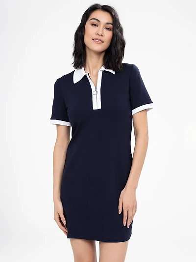 Robe midi en tricot