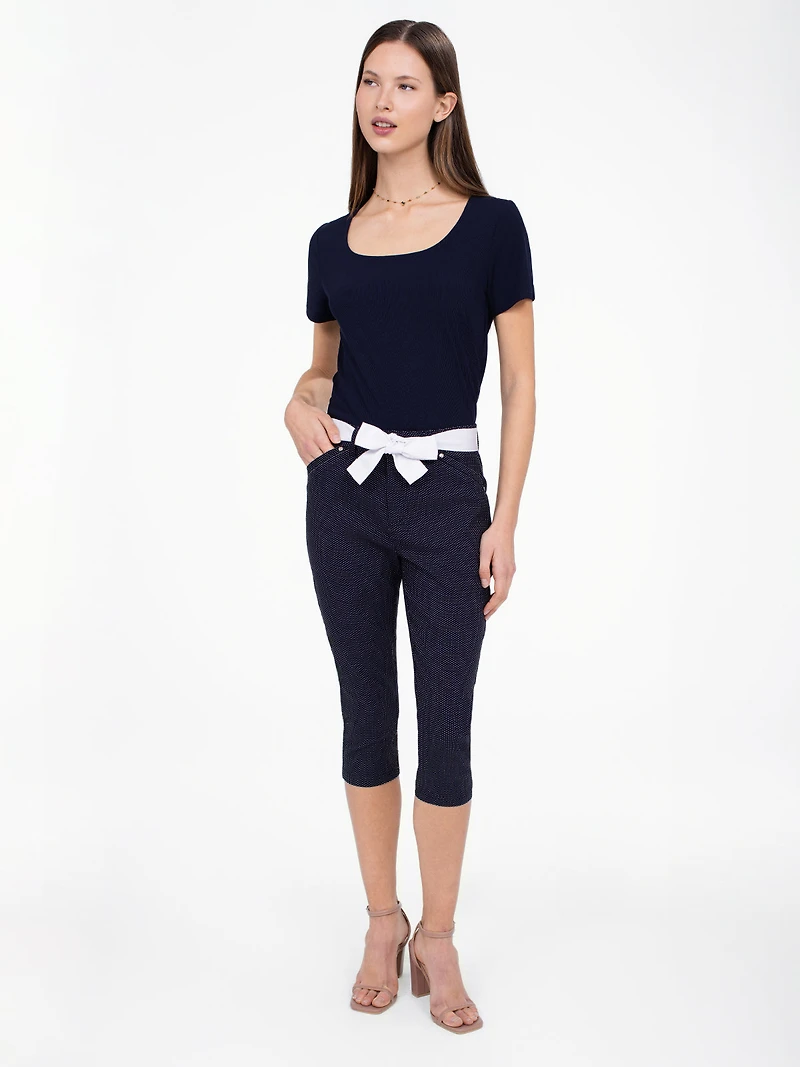 Capri skinny ajusté
