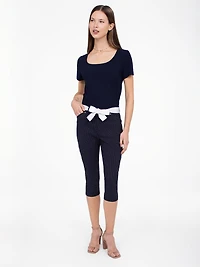 Capri skinny ajusté
